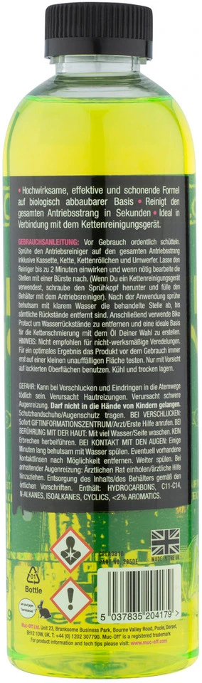 Muc-Off Drivetrain Cleaner Antriebsreiniger – Bild 3