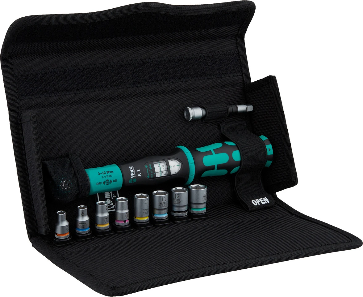 Wera Safe-Torque A 1 Drehmomentschlüssel Set 2-12 Nm
