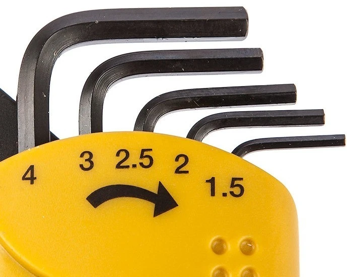 Proxxon Innensechskant-Winkelschlüsselset 9-teilig – Bild 3